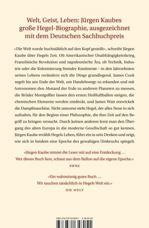 Produktbild: Hegels Welt
