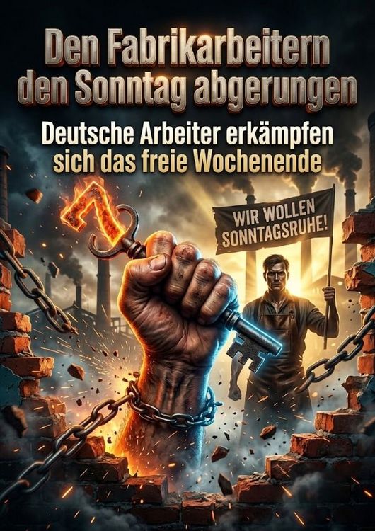 Produktbild: Den Fabrikarbeitern den Sonntag abgerungen