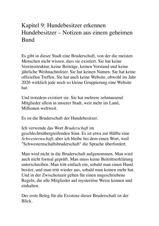 Produktbild: HUNDE MACHEN MICH GL&Uuml;CKLICH - MENSCHEN NUR