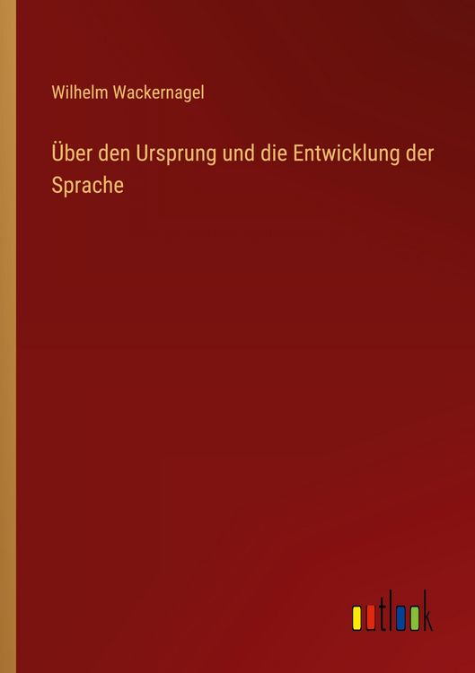 Produktbild: &Uuml;ber den Ursprung und die Entwicklung der Sprache