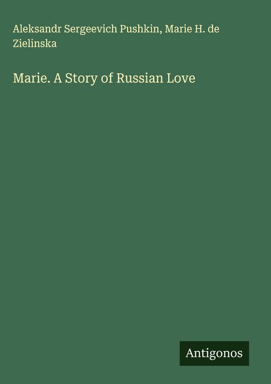 Produktbild: Marie. A Story of Russian Love