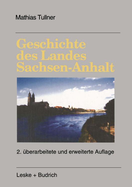 Produktbild: Geschichte des Landes Sachsen-Anhalt