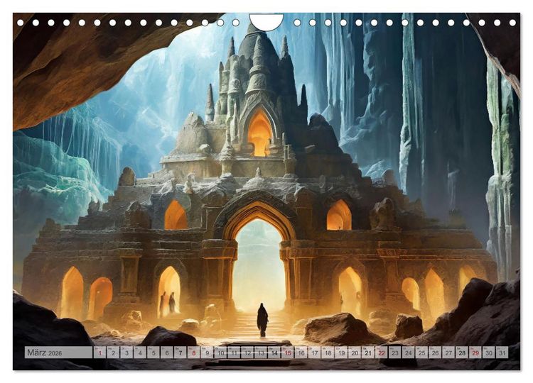 Produktbild: Dunkle Mysterien (Wandkalender 2026 DIN A4 quer), CALVENDO Monatskalender