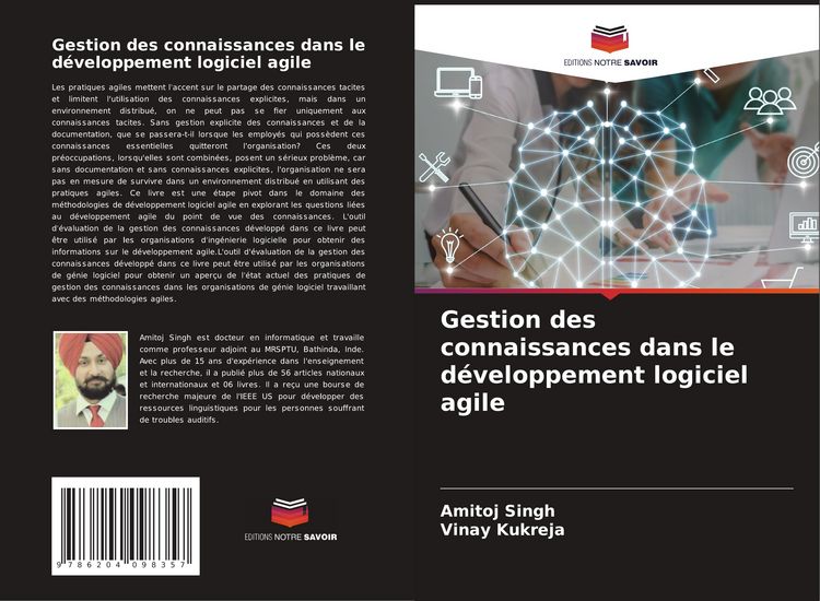 Produktbild: Gestion des connaissances dans le d&eacute;veloppement logiciel agile