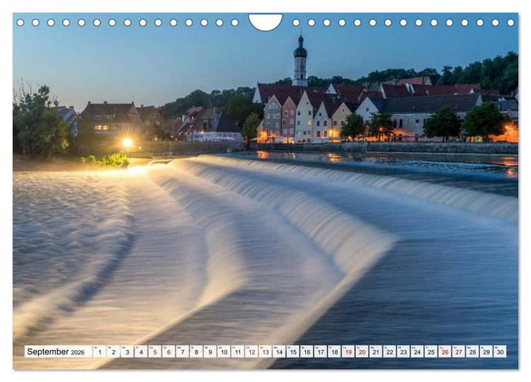 Produktbild: Landsberg am Lech (Wandkalender 2026 DIN A4 quer), CALVENDO Monatskalender