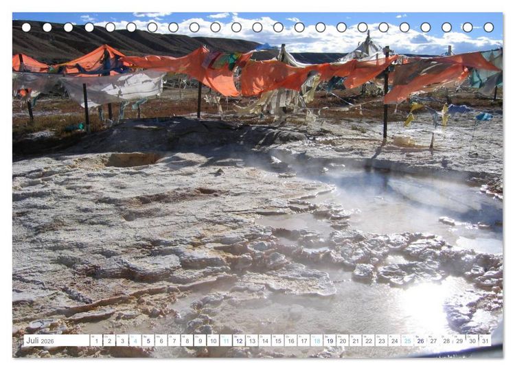 Produktbild: Tibet (Tischkalender 2026 DIN A5 quer), CALVENDO Monatskalender