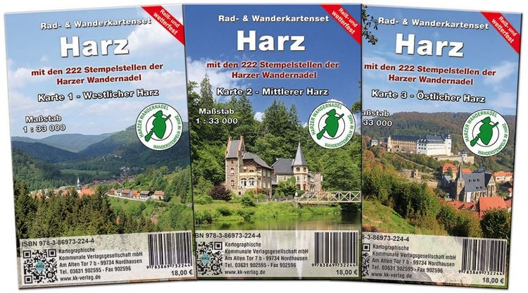 Produktbild: Kartenset Harz