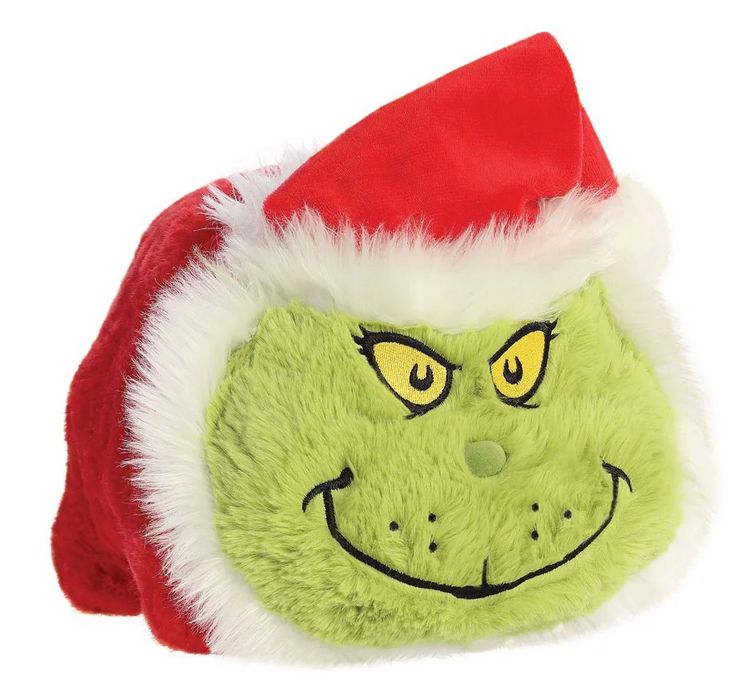 Produktbild: Aurora 15294 - Spudsters Weihnachtsmann Grinch, Pl&uuml;schtier, ca.25 cm, Dr. Seuss