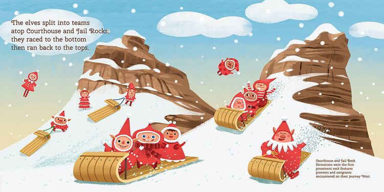 Produktbild: 12 Little Elves Visit Nebraska