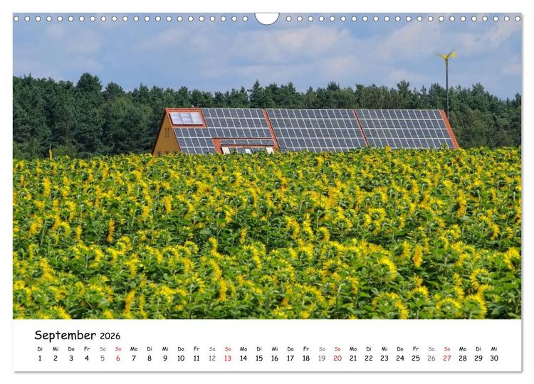 Produktbild: Erneuerbare Energien (Wandkalender 2026 DIN A3 quer), CALVENDO Monatskalender