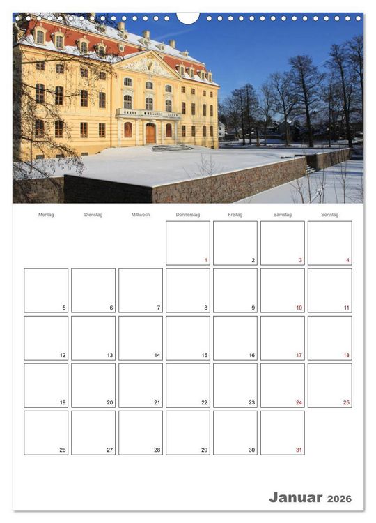Produktbild: Radeberg und die Schl&ouml;sser im R&ouml;dertal (Wandkalender 2026 DIN A3 hoch), CALVENDO Monatskalender