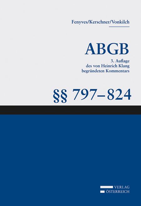 Produktbild: Gro&szlig;kommentar zum ABGB - Klang Kommentar