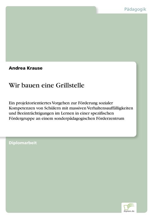 Produktbild: Wir bauen eine Grillstelle