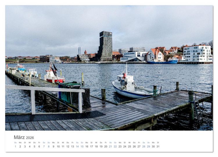 Produktbild: S&oslash;nderjylland - D&auml;nemarks S&uuml;den (Wandkalender 2026 DIN A2 quer), CALVENDO Monatskalender