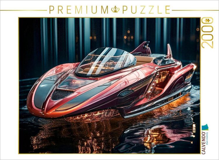 Produktbild: CALVENDO Puzzle Yachten - Der Inbegriff von Geschwindigkeit | 2000 Teile Lege-Gr&ouml;&szlig;e 90x67cm Foto-Puzzle f&uuml;r gl&uuml;ckliche Stunden