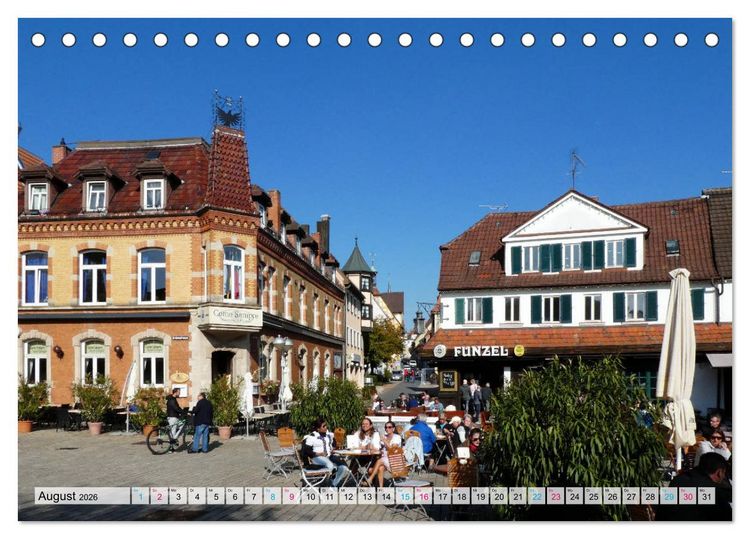 Produktbild: Sindelfingen - Historische Altstadt (Tischkalender 2026 DIN A5 quer), CALVENDO Monatskalender