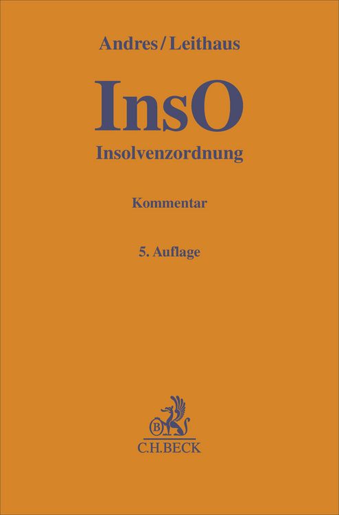 Produktbild: Insolvenzordnung (InsO)