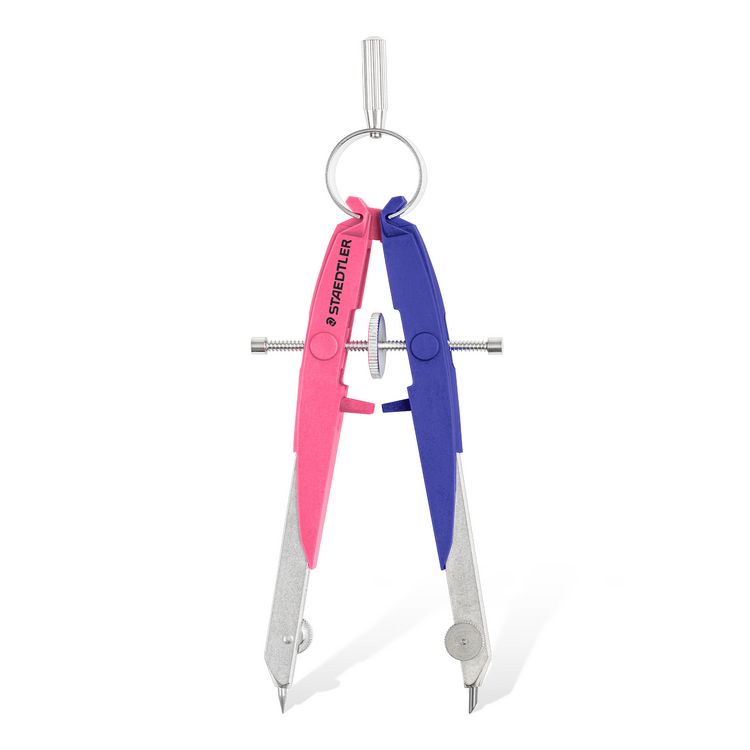Produktbild: STAEDTLER Mars comfort 556, Pr&auml;zisions-Geometriezirkel, Zirkel, neon pink/violett 556 00-N2