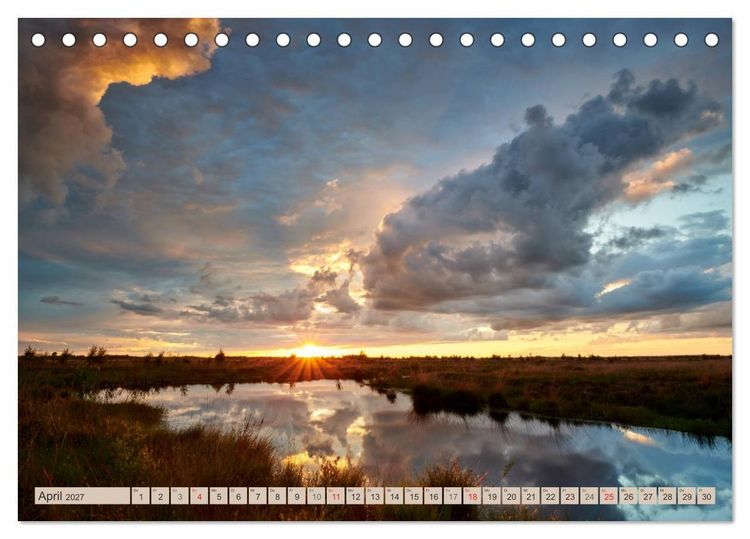 Produktbild: Deutschlands Moore (Tischkalender 2027 DIN A5 quer), CALVENDO Monatskalender