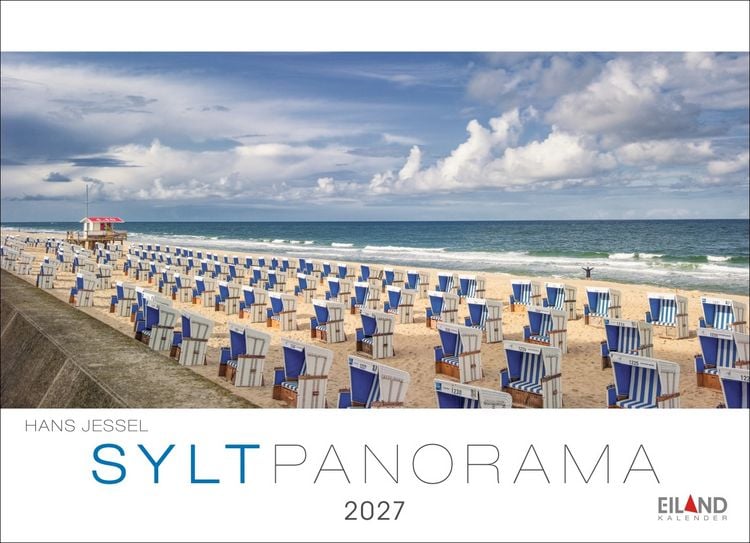 Produktbild: Sylt Panorama-Postkartenkalender 2027 - Hans Jessel