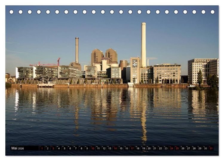 Produktbild: Frankfurt am Main (Tischkalender 2026 DIN A5 quer), CALVENDO Monatskalender
