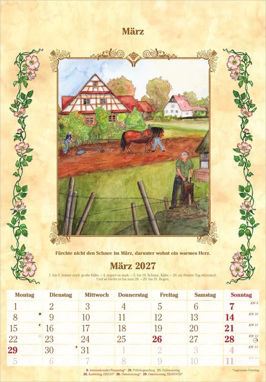 Produktbild: Bauernkalender 2027