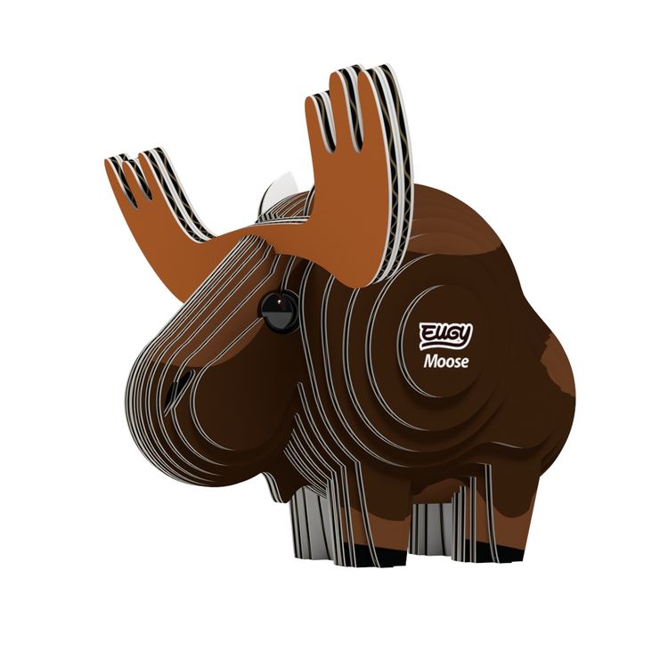 Produktbild: EUGY - 3D Bastelset Elch