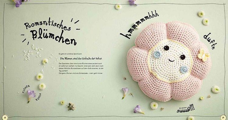 Produktbild: Supers&uuml;&szlig;e Amigurumi-Kissen h&auml;keln