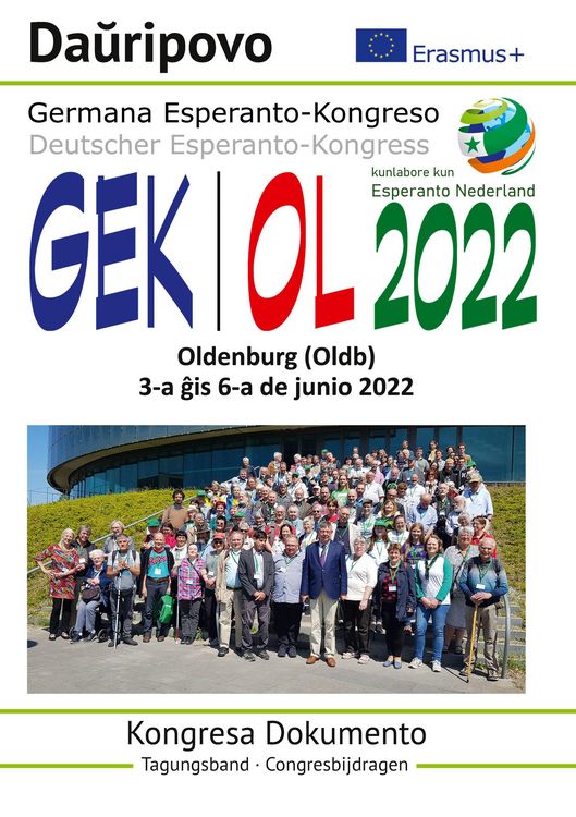Produktbild: Germana Esperanto-Kongreso Oldenburg 2022