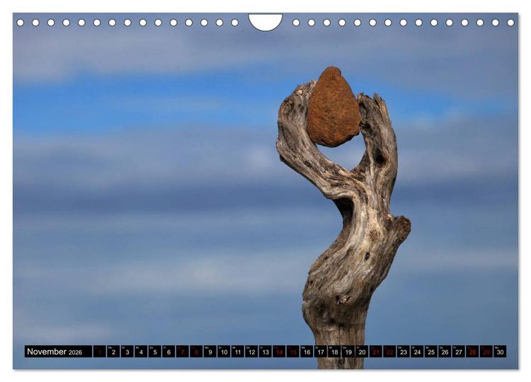 Produktbild: Landart - Kunst aus der Natur (Wandkalender 2026 DIN A4 quer), CALVENDO Monatskalender