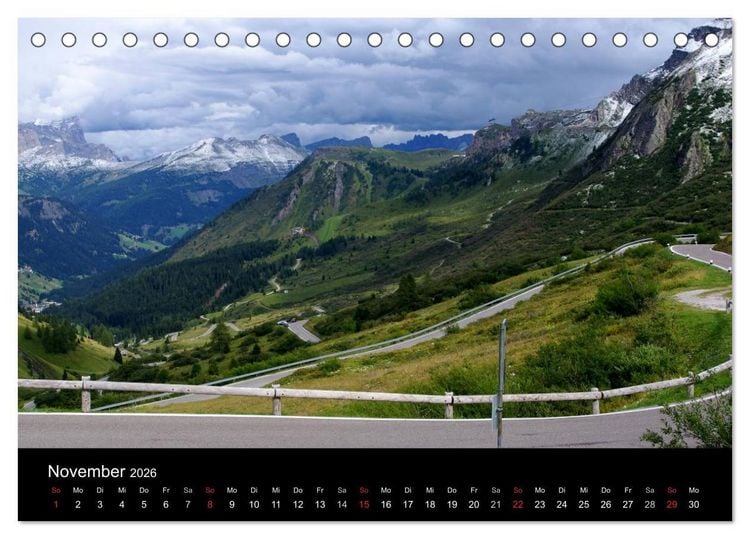 Produktbild: S&uuml;dtirol 2026 (Tischkalender 2026 DIN A5 quer), CALVENDO Monatskalender