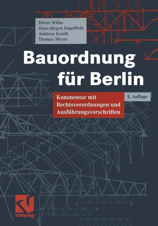 Produktbild: Bauordnung f&uuml;r Berlin