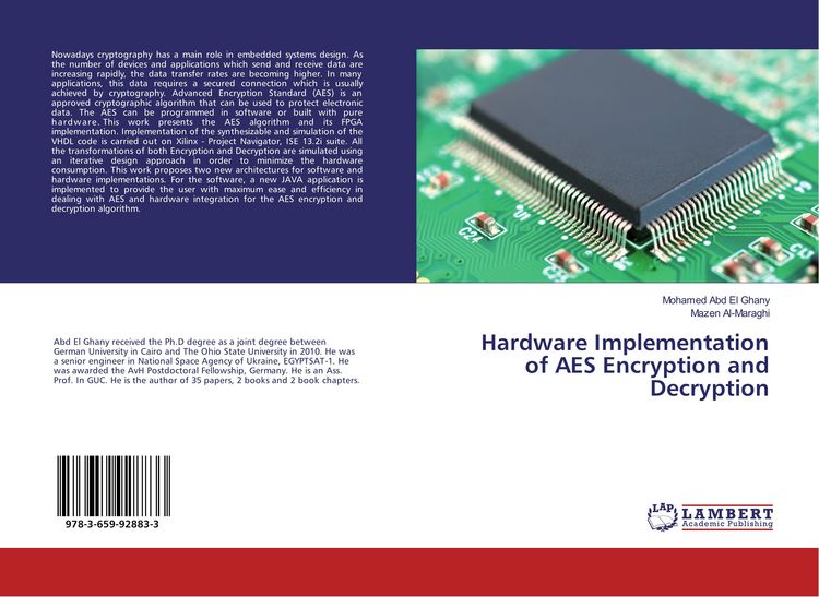 Produktbild: Hardware Implementation of AES Encryption and Decryption