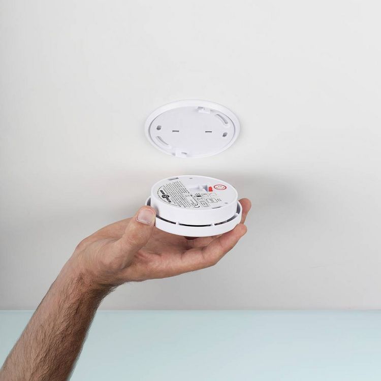 Produktbild: Smartwares RM520 Rauchwarnmelder inkl. 10 Jahres-Batterie batteriebetrieben