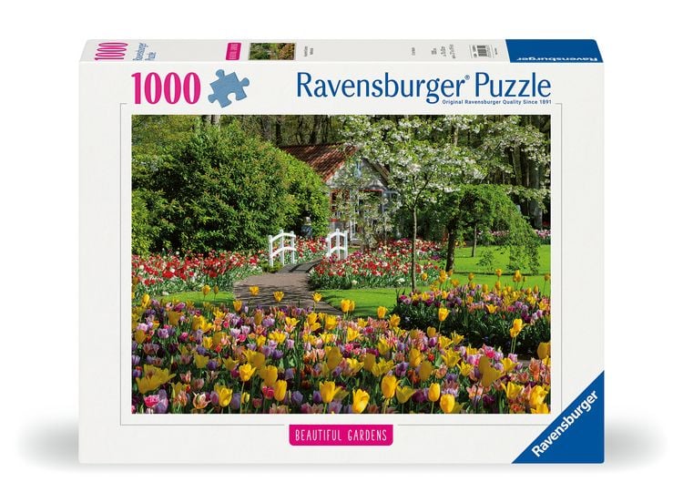 Produktbild: Erwachsenenpuzzle 1000 Teile - Keukenhof Gardens, Niederlande