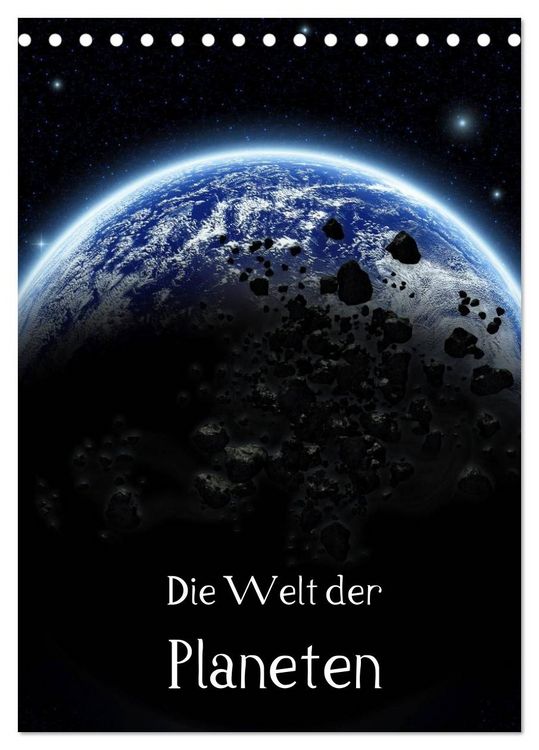 Produktbild: Die Welt der Planeten (Tischkalender 2026 DIN A5 hoch), CALVENDO Monatskalender