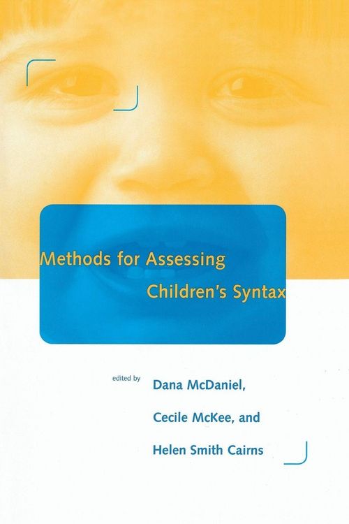Produktbild: Methods for Assessing Children's Syntax