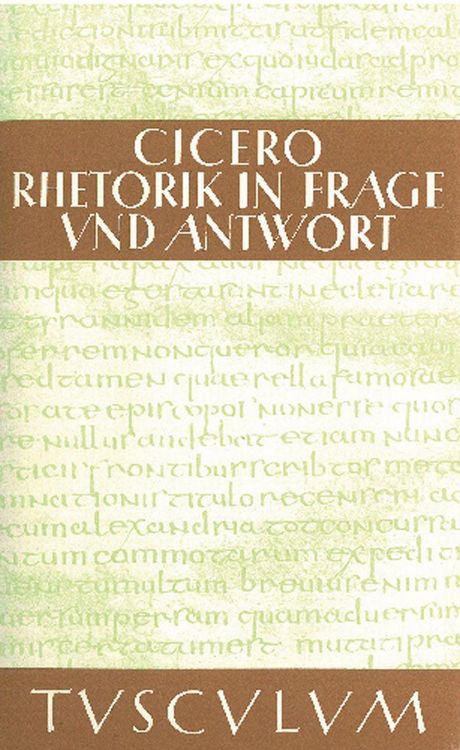 Produktbild: Rhetorik in Frage und Antwort / Partitiones oratoriae