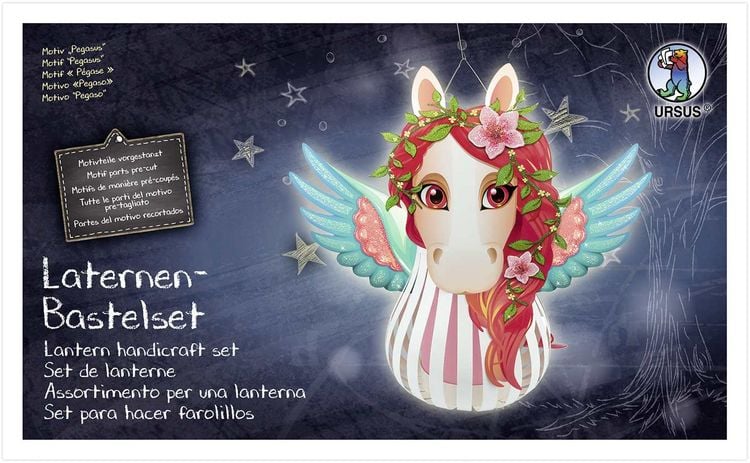 Produktbild: URSUS Laternen-Bastelset "Pegasus"