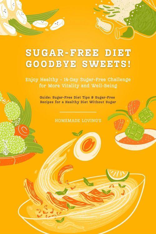 Produktbild: Sugar-Free Diet: Goodbye Sweets! Enjoy Healthy - 14-Day Sugar-Free Challenge for More Vitality and Well-Being (Guide: Sugar-Free Diet Tips & Sugar-Fre