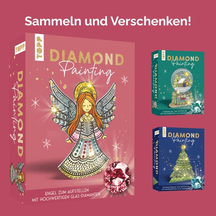 Produktbild: Diamond Painting Set Weihnachtsengel