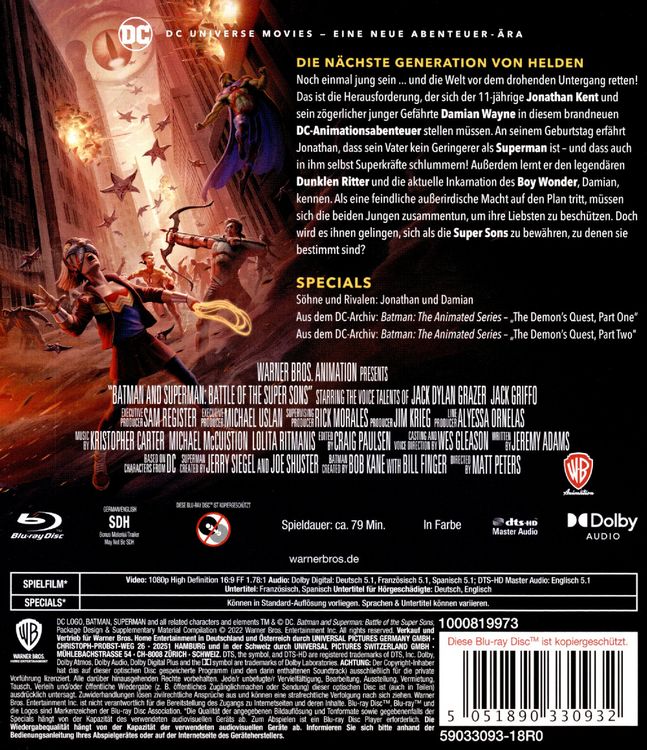 Produktbild: Batman and Superman: Battle of the Super Sons