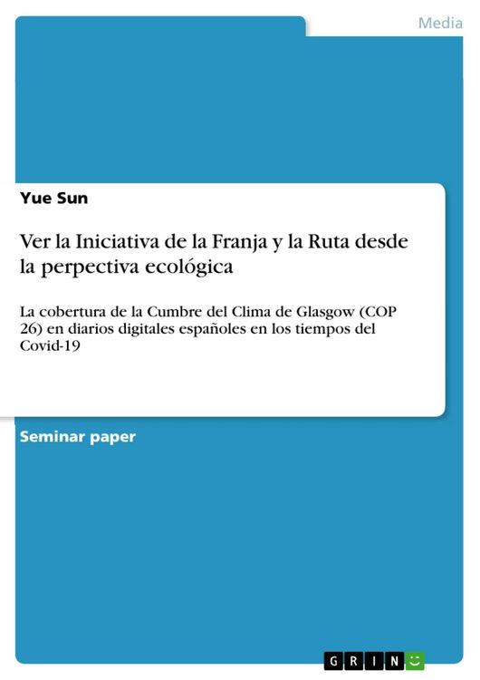Produktbild: Ver la Iniciativa de la Franja y la Ruta desde la perpectiva ecol&oacute;gica