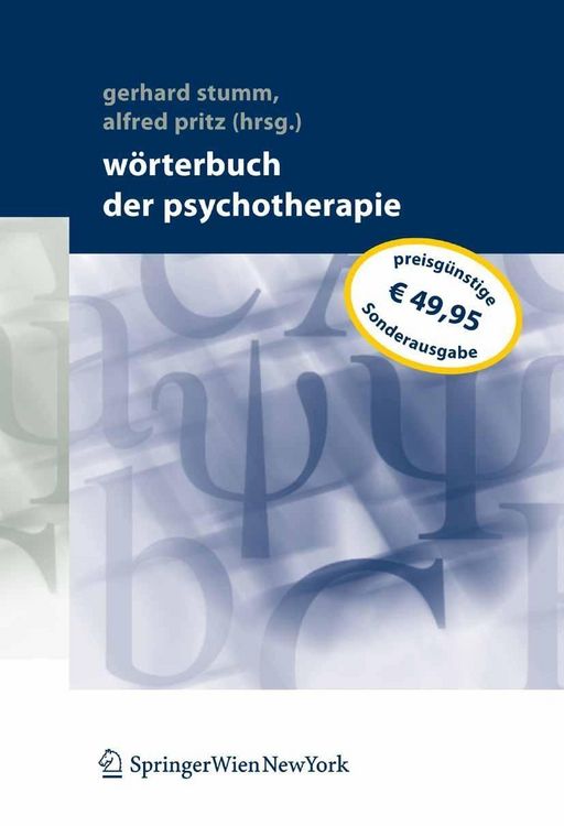 Produktbild: W&ouml;rterbuch der Psychotherapie