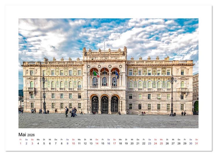 Produktbild: Friaul-Julisch Venetien - Triest (Wandkalender 2026 DIN A3 quer), CALVENDO Monatskalender