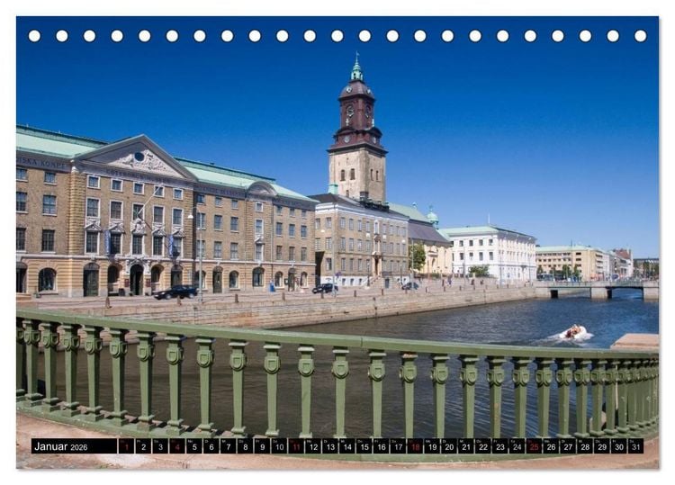 Produktbild: Skandinavien entdecken (Tischkalender 2026 DIN A5 quer), CALVENDO Monatskalender