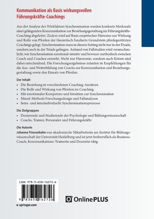 Produktbild: Kommunikation als Basis wirkungsvollen F&uuml;hrungskr&auml;fte-Coachings