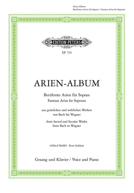 Produktbild: Arien-Album - Ber&uuml;hmte Arien f&uuml;r Sopran