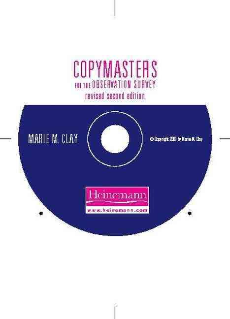 Produktbild: Copymasters for an Observation Survey, Revised Second Edition (CD)