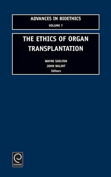 Produktbild: The Ethics of Organ Transplantation